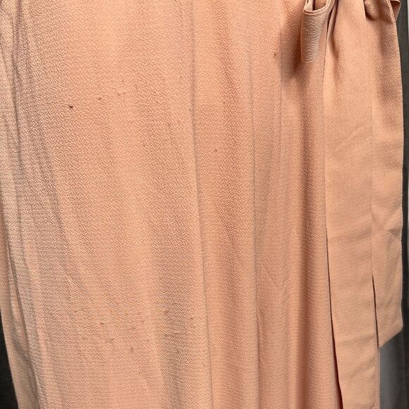 Favlux Angel Sleeve Belted Jumpsuit Pink Size Medium - Picture 7 of 7